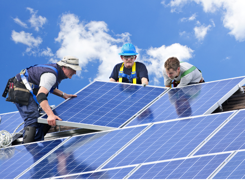 The Construction Company Solar Panel Installation The Construction Company Solar Panel Installation