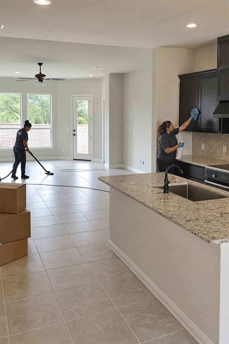 Move-Out Cleaning Service Cleaning A Selma, Texas Home Move-Out Cleaning Service Cleaning A Selma, Texas Home