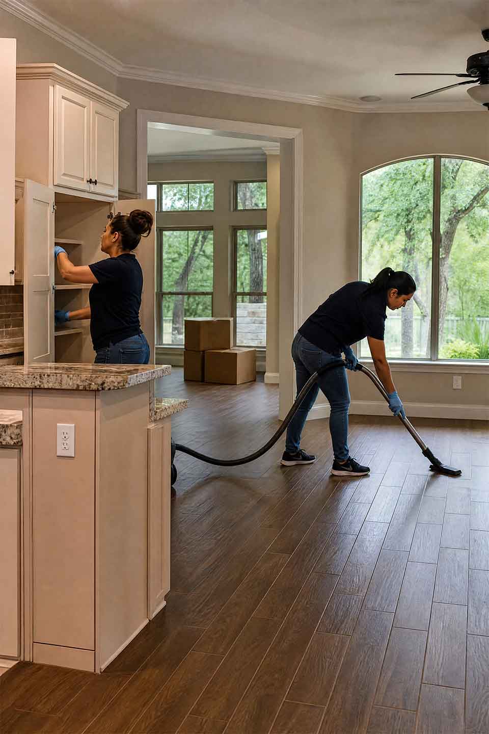 Move-Out Cleaning Service Cleaning A Thousand Oaks Home In San Antonio Move-Out Cleaning Service Cleaning A Thousand Oaks Home In San Antonio