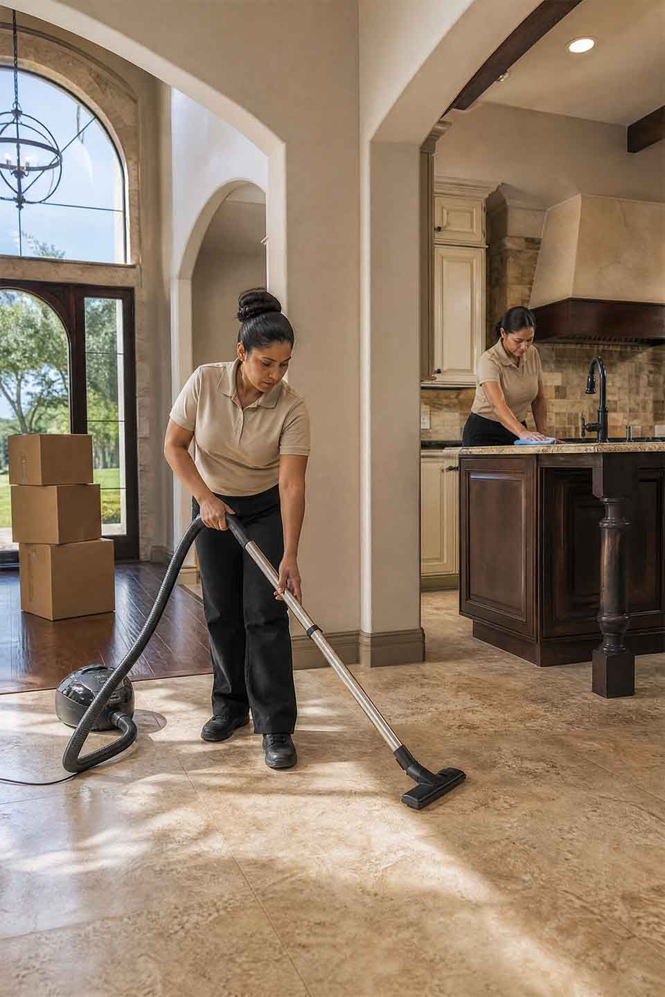 Move-Out Cleaning Service Cleaning A Luxury Home In The Dominion, San Antonio Move-Out Cleaning Service Cleaning A Luxury Home In The Dominion, San Antonio