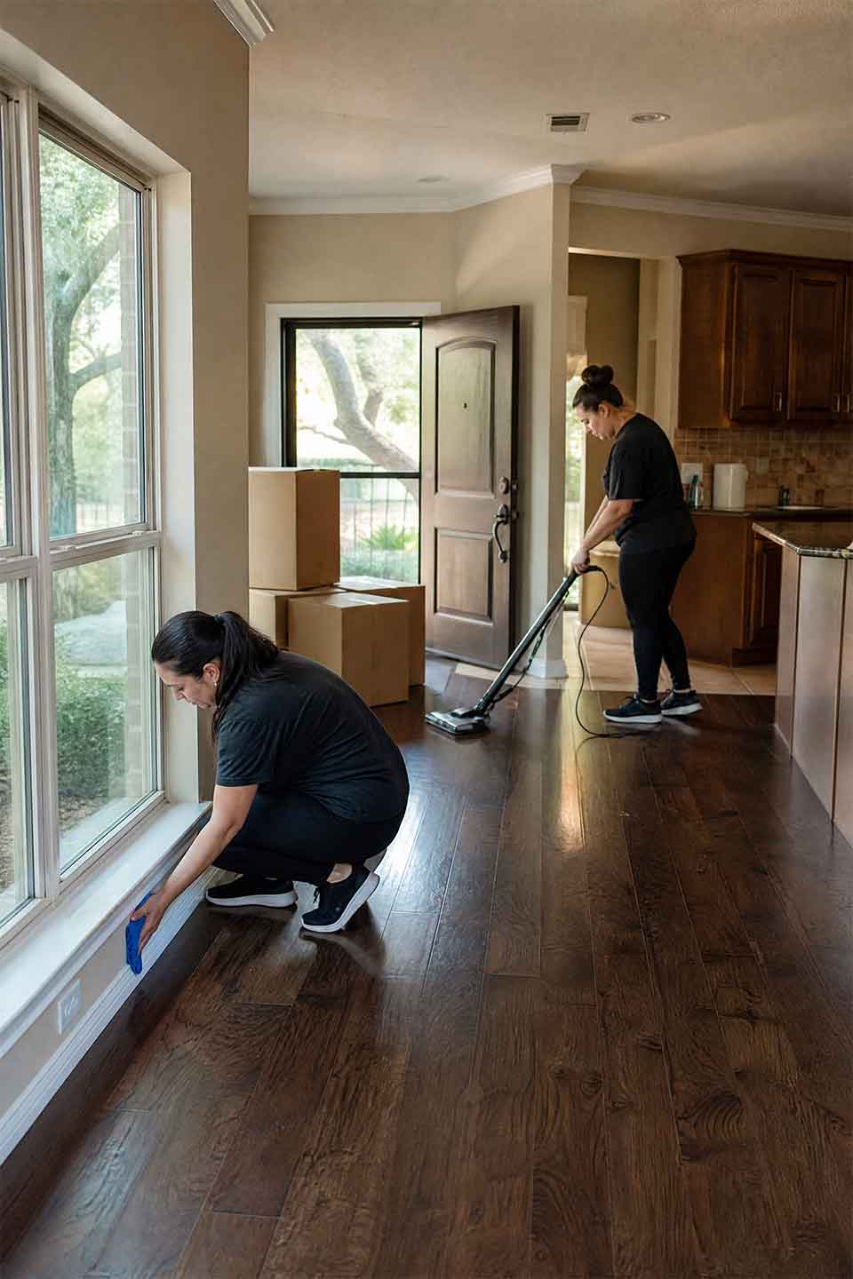 Move-Out Cleaning Service Cleaning A Recently Vacated Hidden Forest Home Move-Out Cleaning Service Cleaning A Recently Vacated Hidden Forest Home