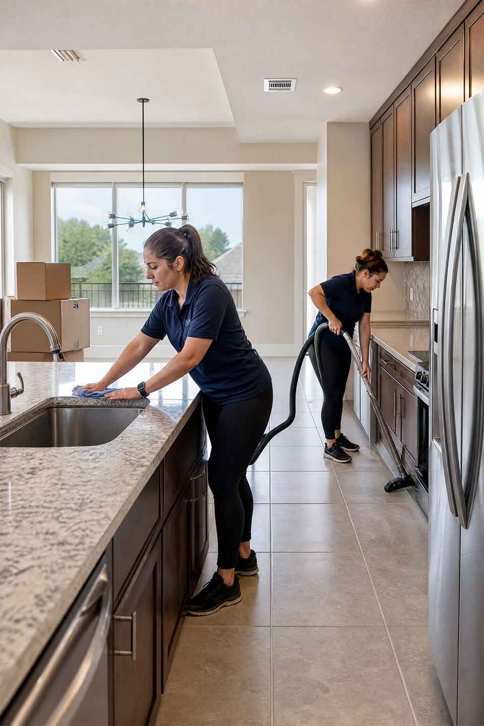Professional Move-Out Cleaners Cleaning A Home Near San Antonio Medical Center Professional Move-Out Cleaners Cleaning A Home Near San Antonio Medical Center