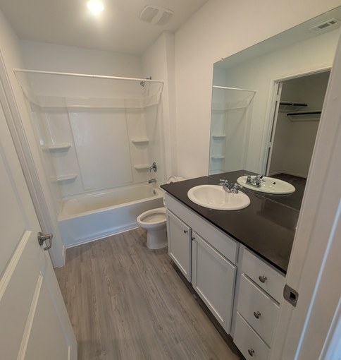 Case Study: Rental Turn, On The Market In Under A Week 13 Rental Make-Ready: Full Bath: Fixtures, Vanity And Mirror Restored