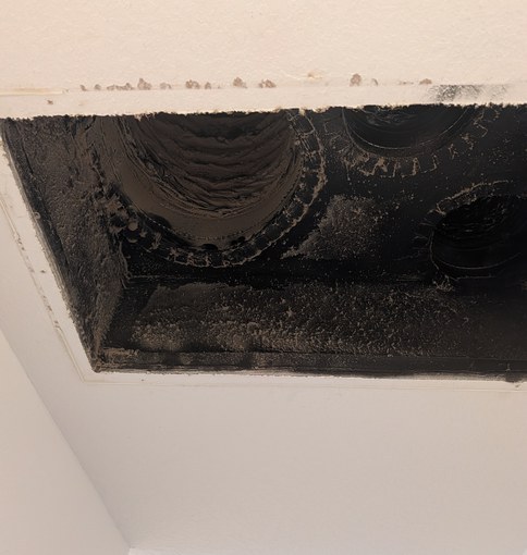 Case Study: Rental Turn, On The Market In Under A Week 9 Rental Make-Ready: Return Air Vent: Heavy Dust Build-Up