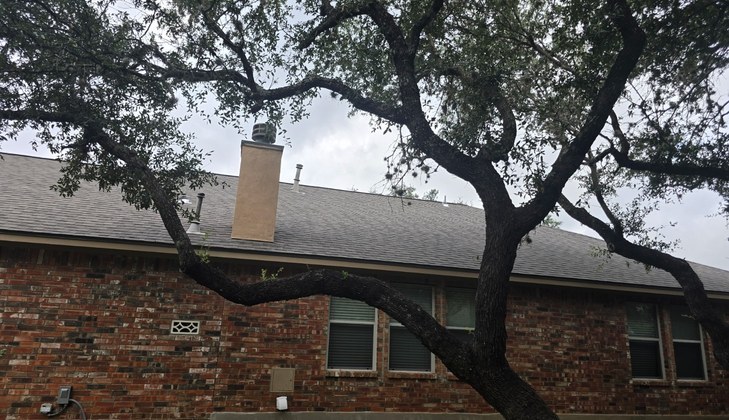 New Roof On A San Antonio Home Before Listing